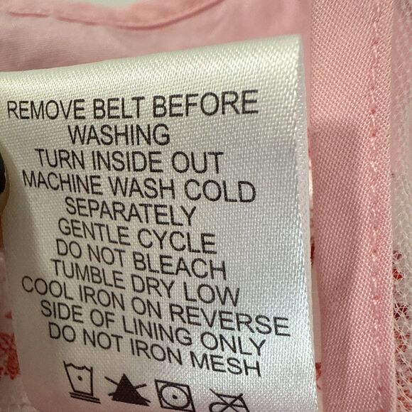 American Girl Beforever‎ Dress Kids 16 Pink Sleveless Ball Gown Formal Party - Picture 10 of 12